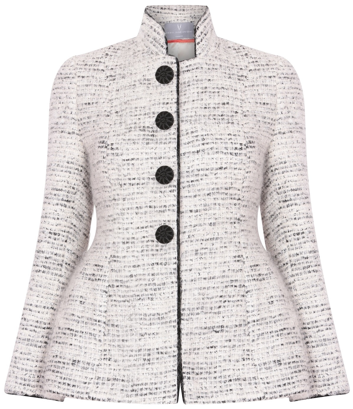 MANDARIN MOHAIR & WOOL JACKET