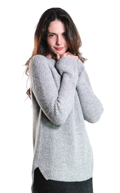 CHILL CASHMERE CREW-NECK SWEATER