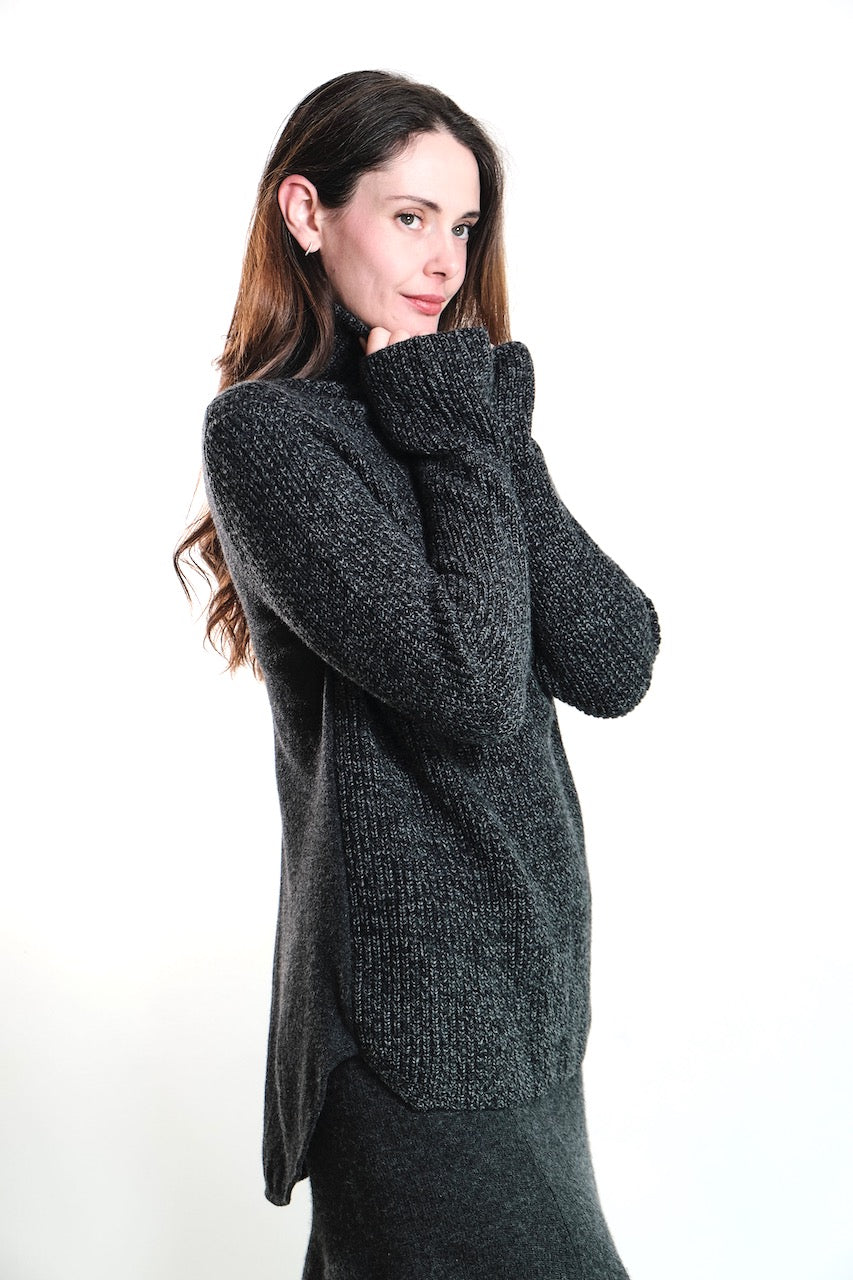 RELAX CASHMERE POLO-NECK: pre-order
