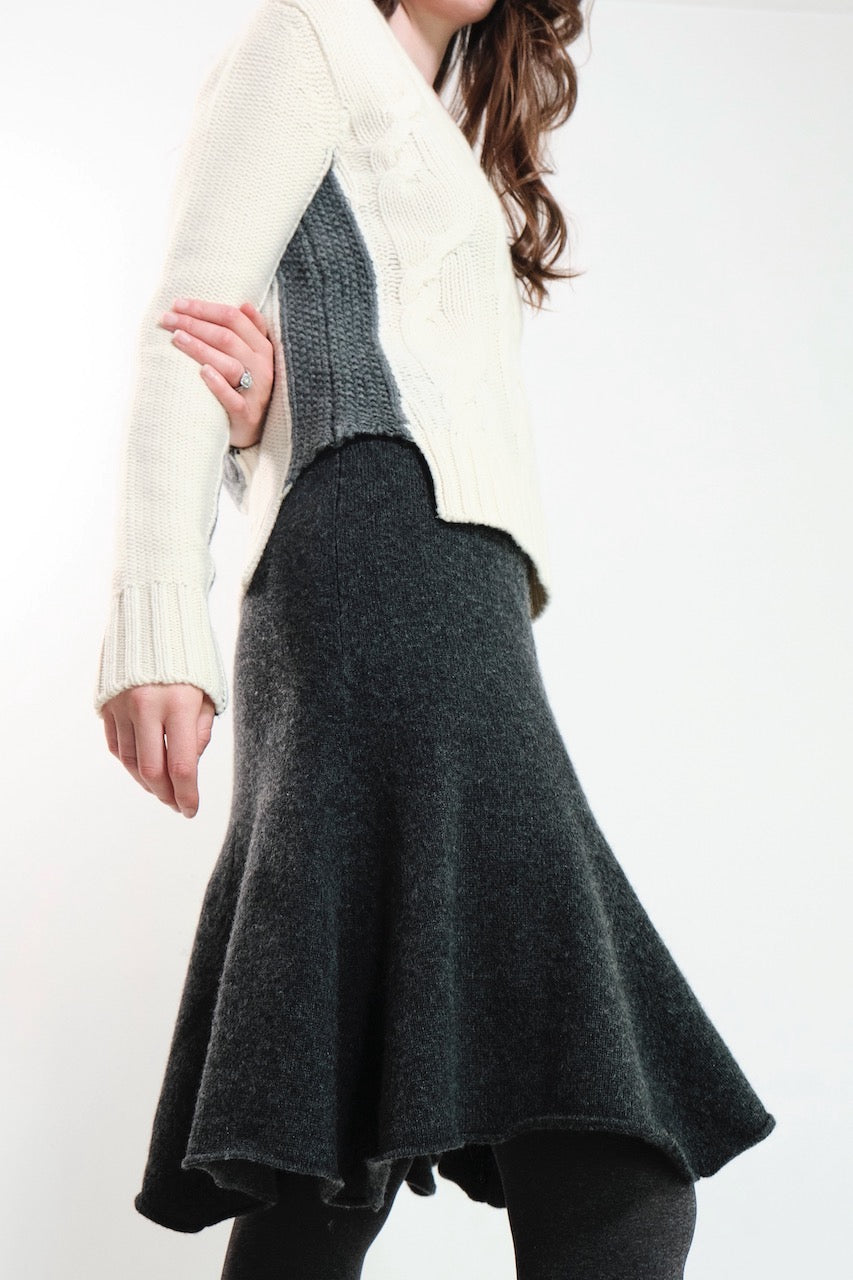 BELL CASHMERE SKIRT