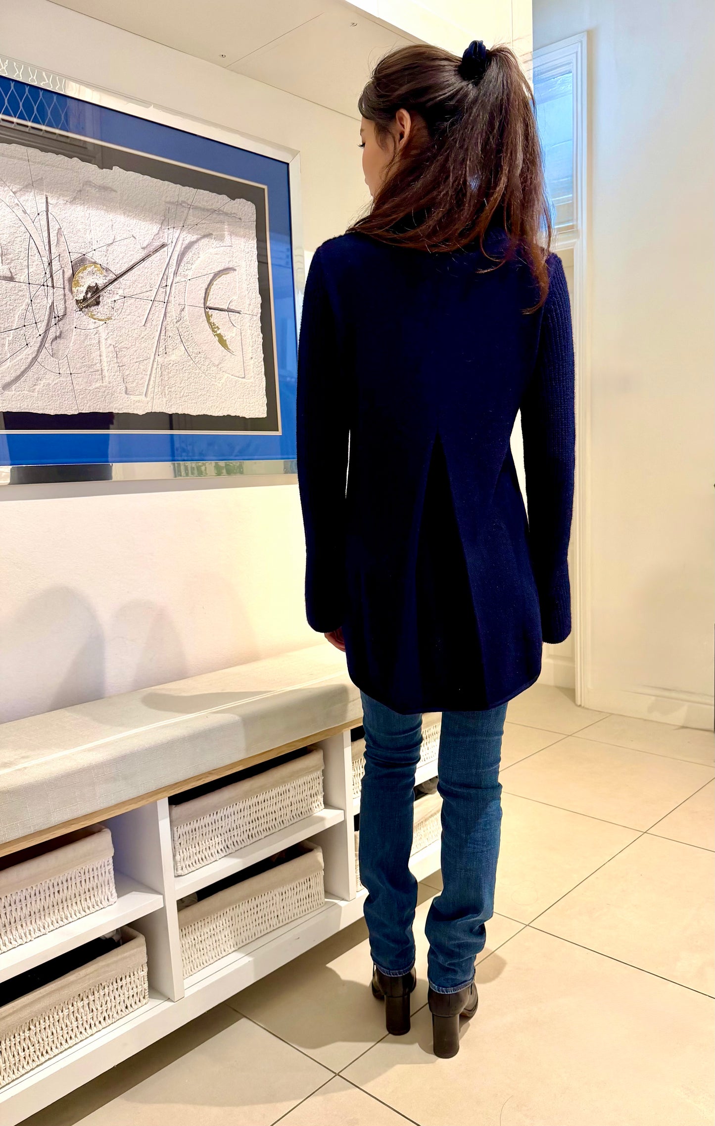 CASHMERE RELAX POLO-NECK
