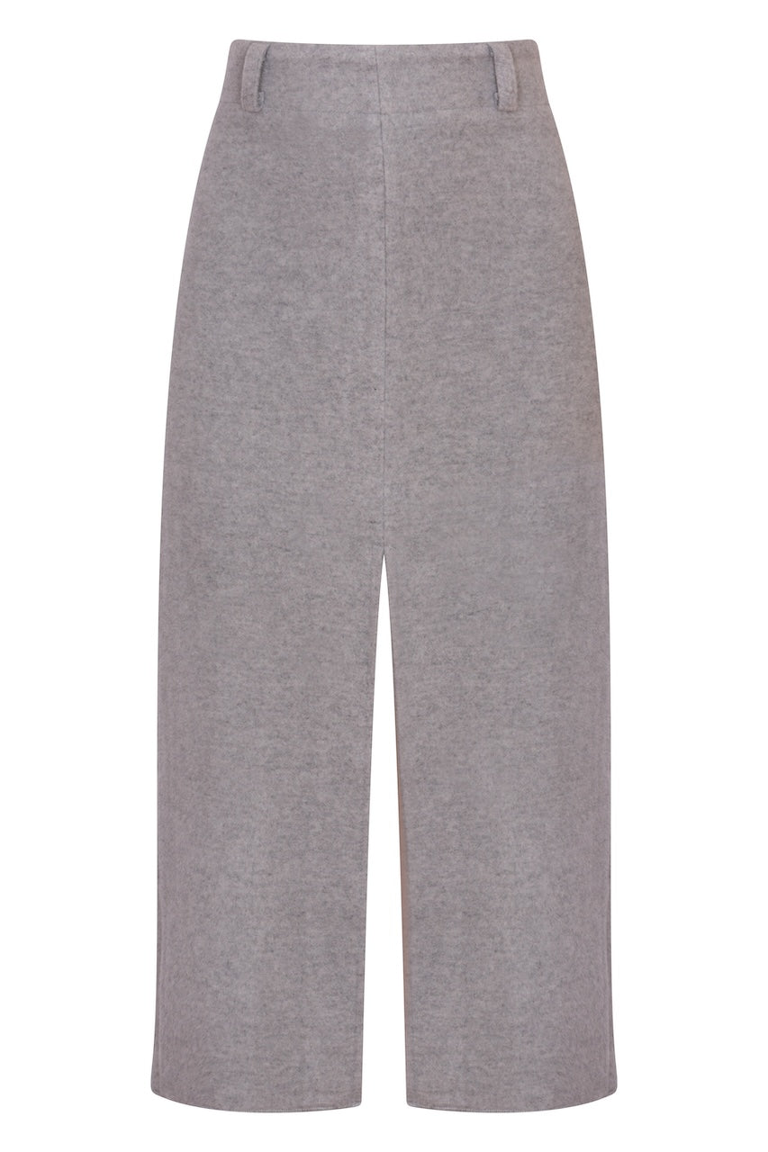 CYBELES SPLIT CASHMERE SKIRT