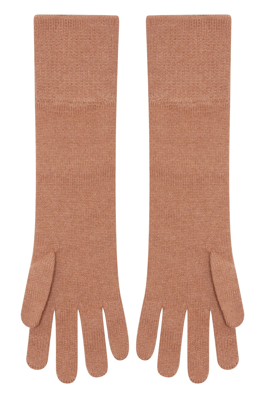 LONG CASHMERE GLOVES