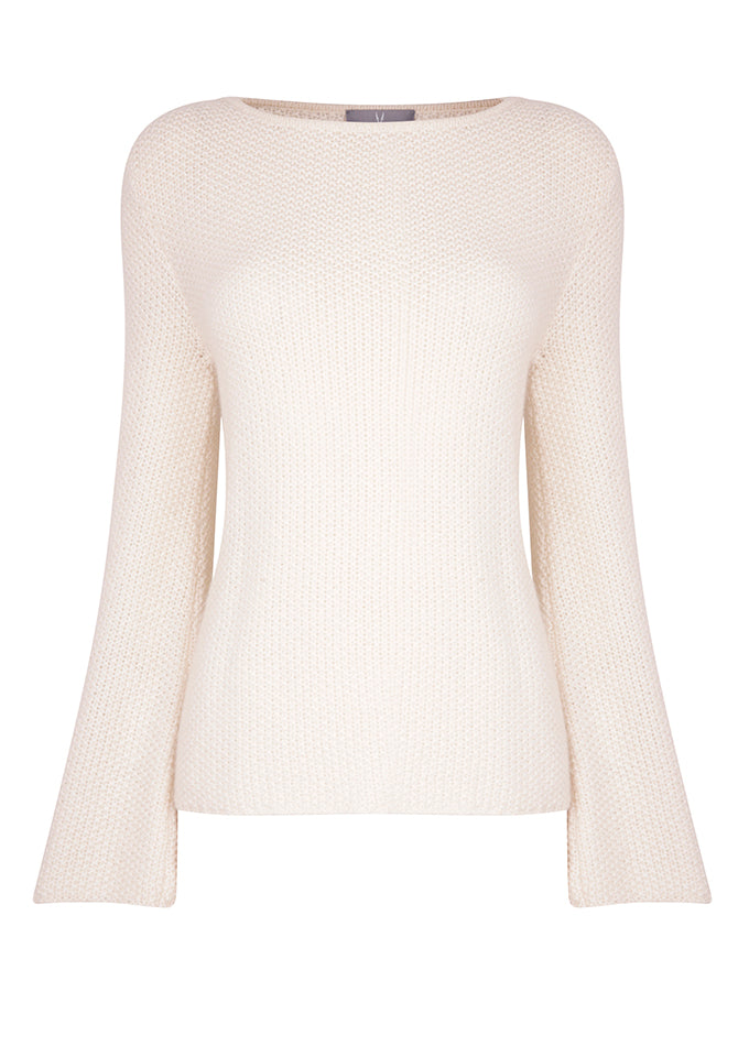 BOAT NECK CASHMERE SWEATER