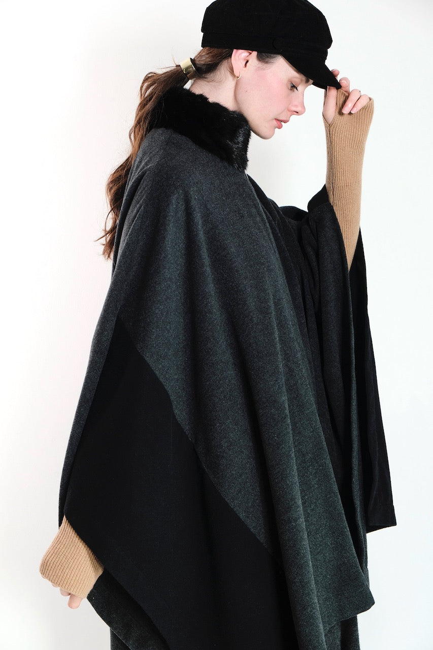 Cashmere Cross-Stitch Cardigan & Matching Rib Fine Crew Necks