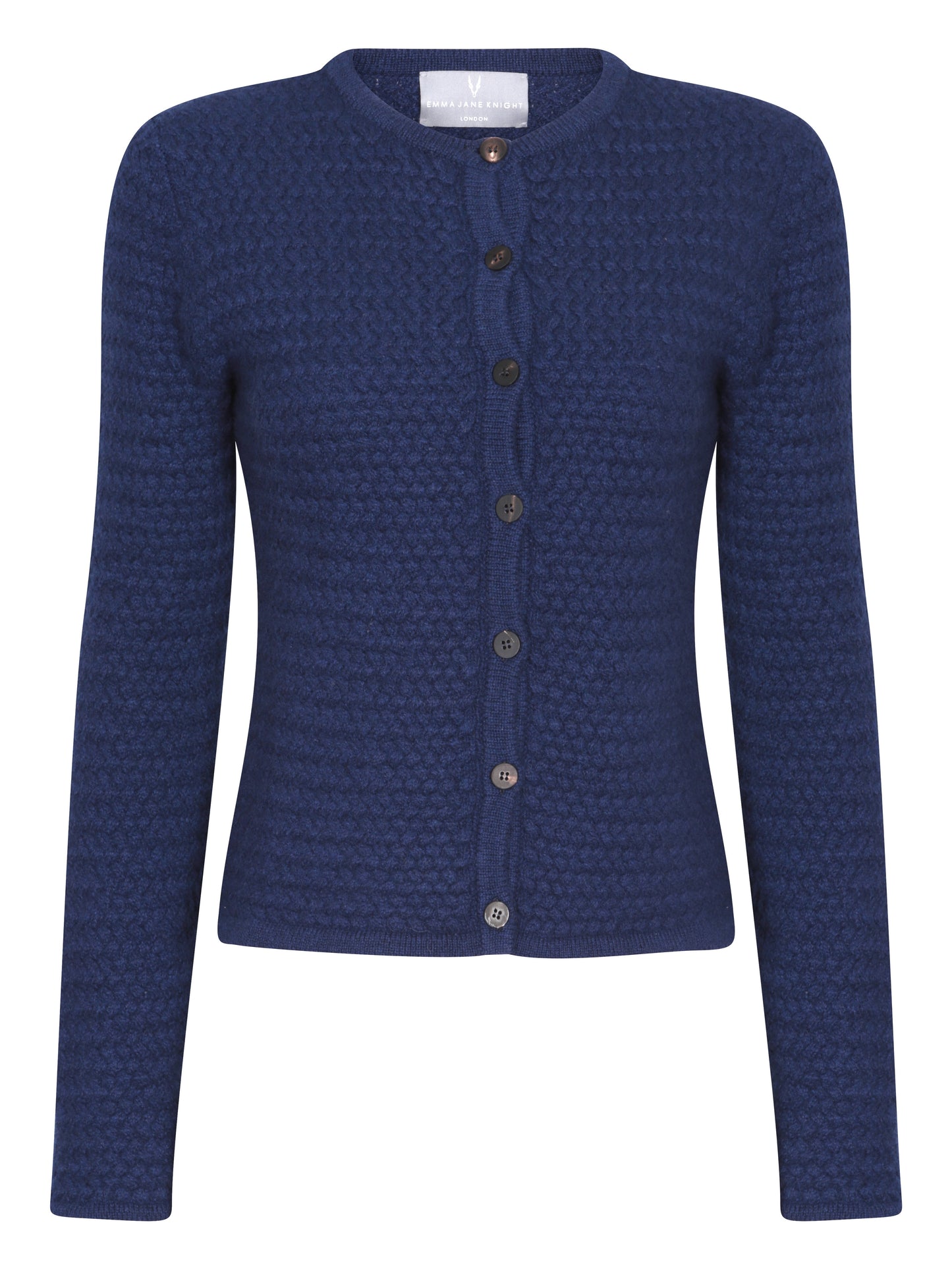 CASHMERE CROSS-STITCH CARDIGAN