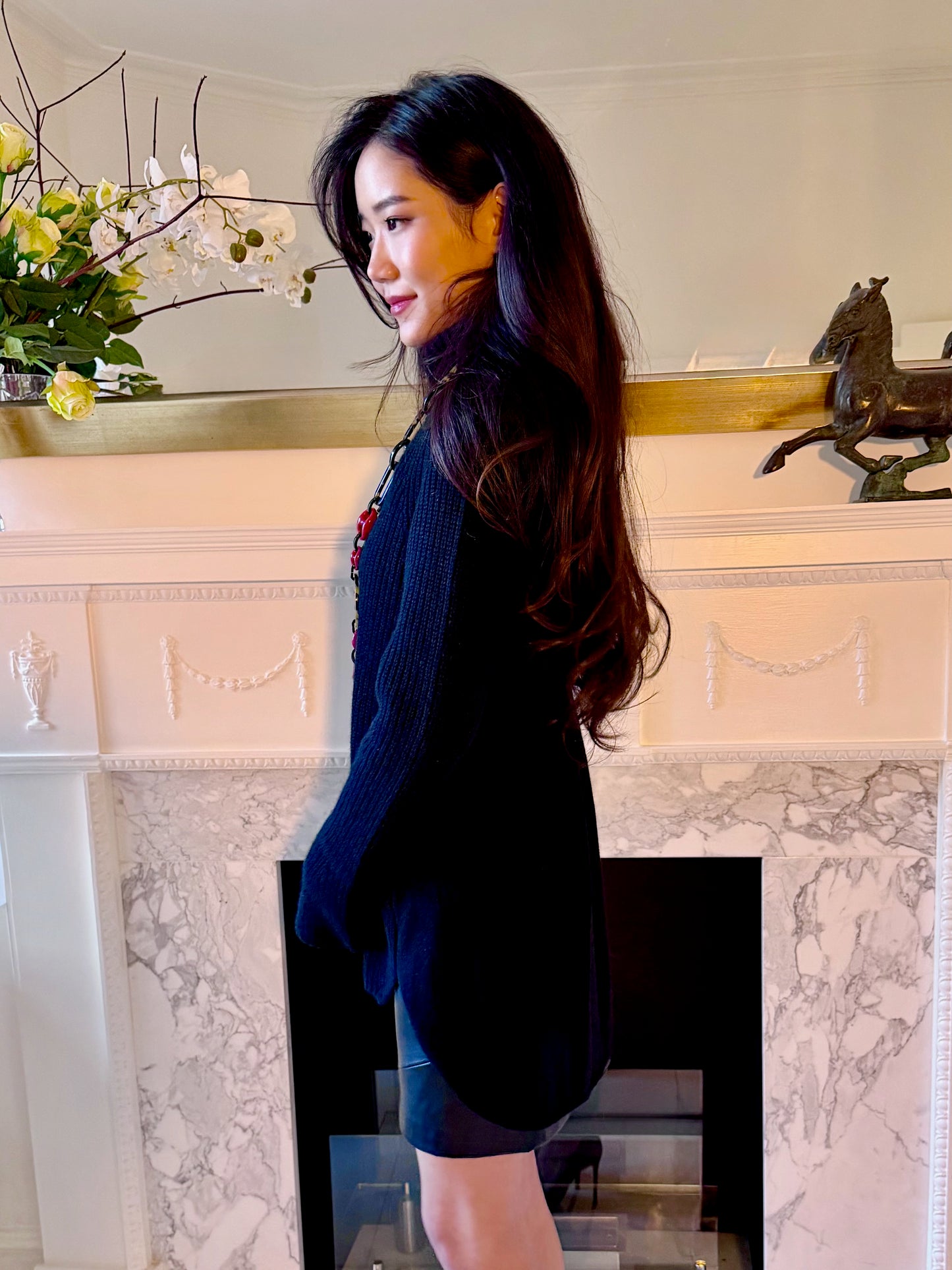 Cashmere Relax Polo Neck