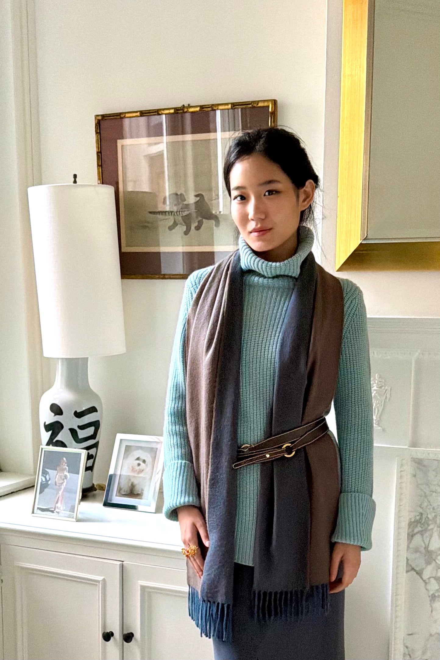 CASHMERE RELAX POLO-NECK