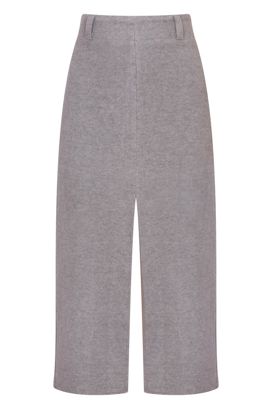 CYBELES SPLIT CASHMERE SKIRT