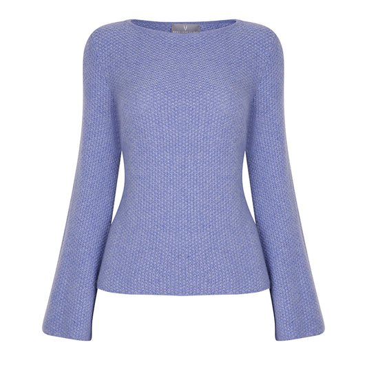 CASHMERE BOAT-NECK SWEATER