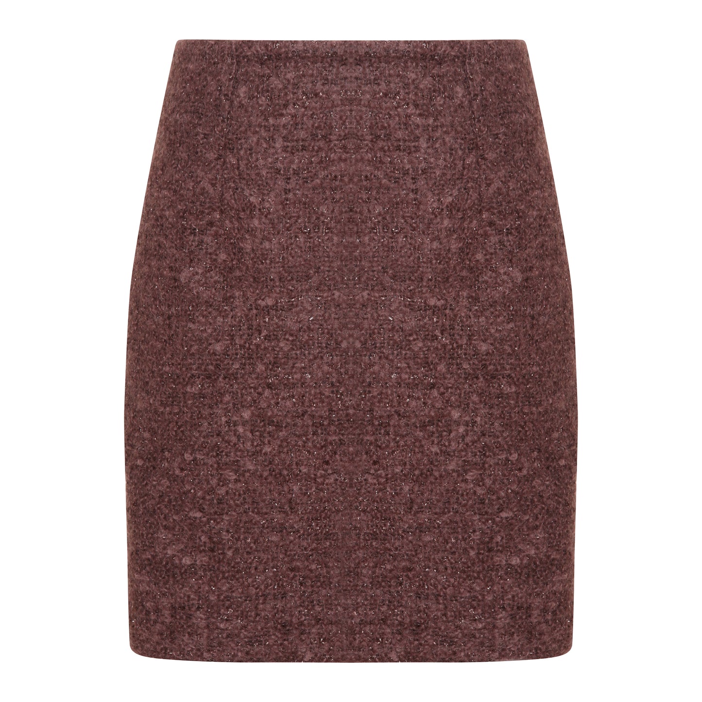 PENCIL MOHAIR & WOOL SKIRT