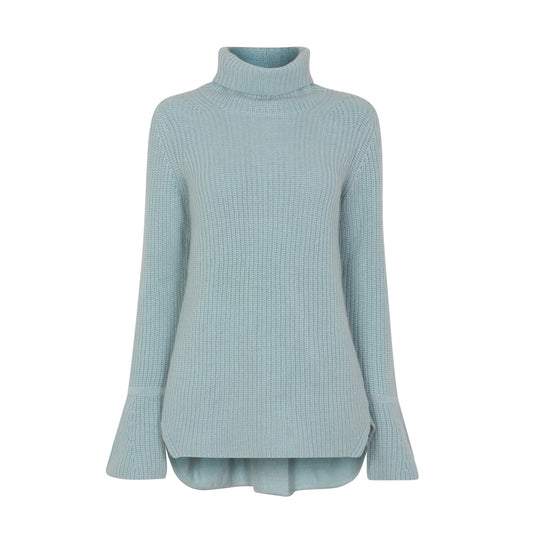 CASHMERE RELAX POLO-NECK