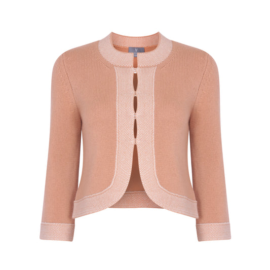 CASHMERE CROP CARDIGAN